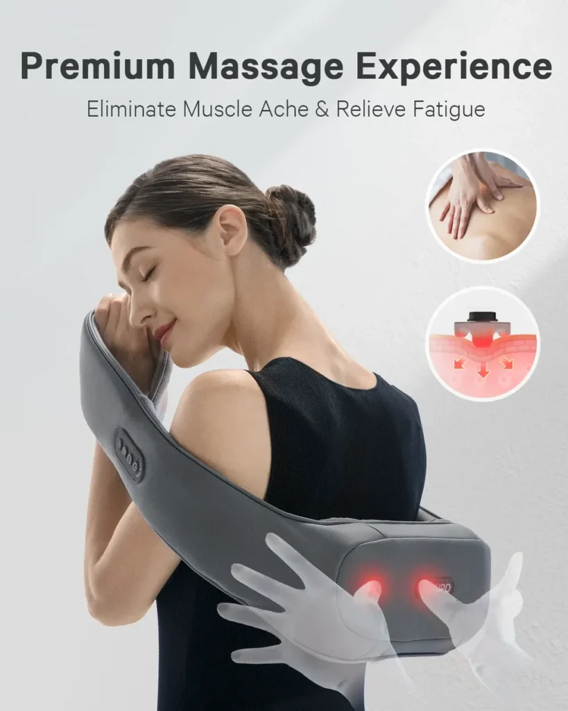 Naipo masažeri: aktuelne akcije i popusti! Uštedite do 40% 4 Šijacu masažer za celo telo Naipo oCuddle P1