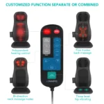 Back and neck massager - Naipo MGBK-C2030 shiatsu massage seat cover