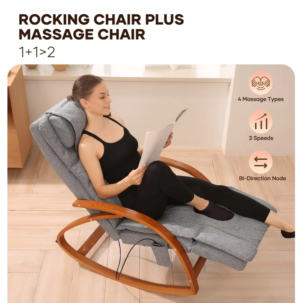 Massage, relaxation and rocking chair Naipo MGC-2300P