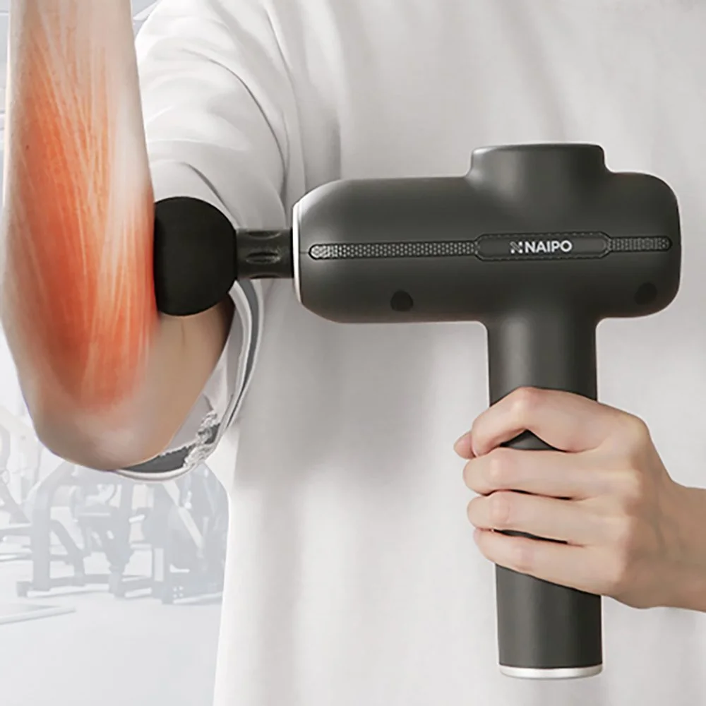 Professional body massage gun - Naipo MGG-2103 on sale