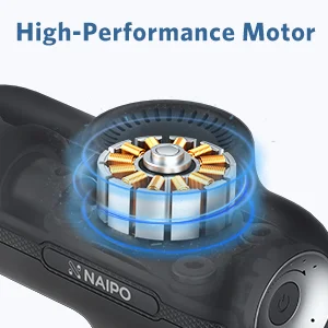 Professional body massage gun - Naipo MGG-2103 on sale