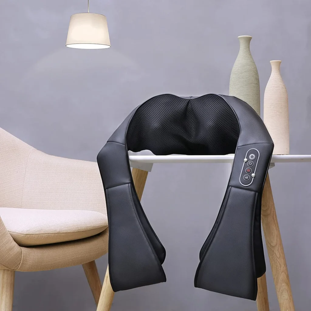 Back, neck and shoulder massager - Naipo MGS-150DC shiatsu body belt