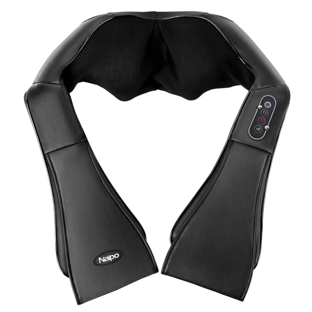 Back, neck and shoulder massager - Naipo MGS-150DC shiatsu body belt