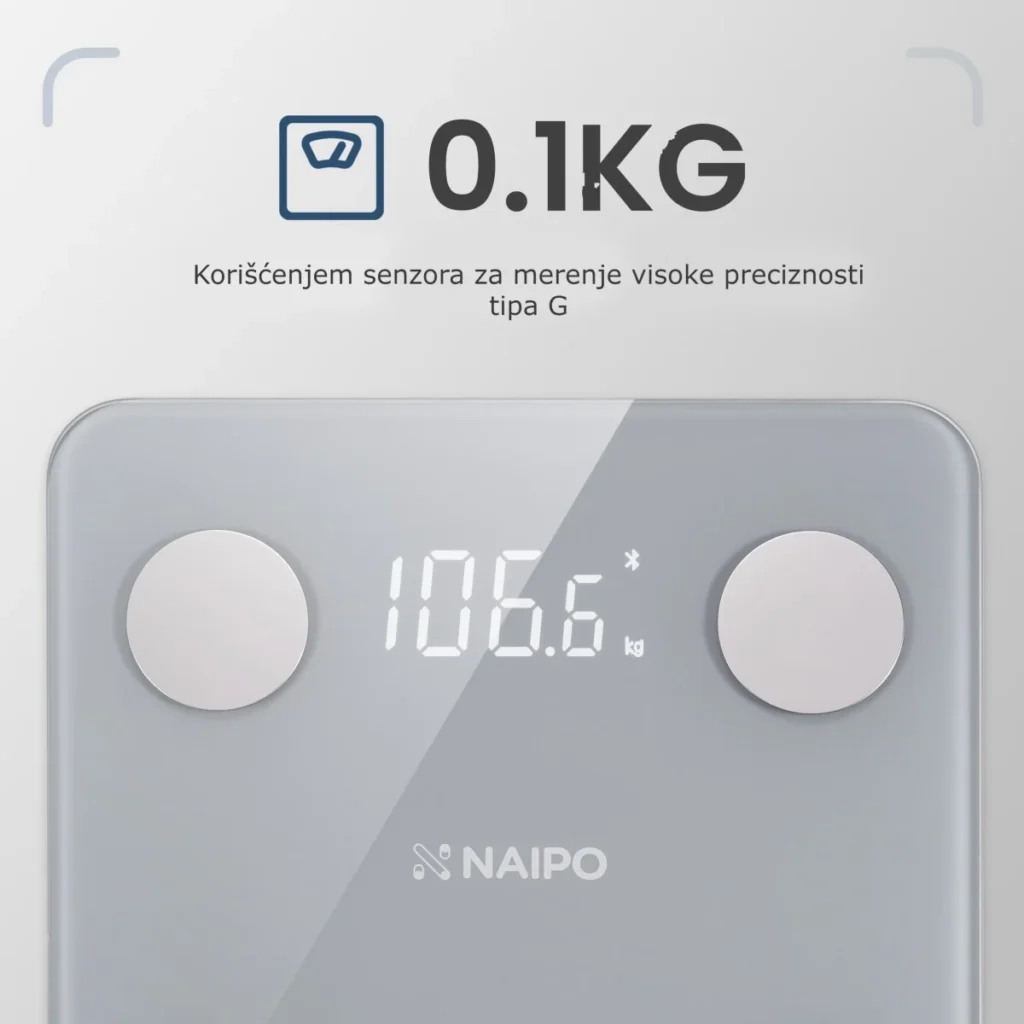 Smart scale for measuring BMI and body composition Naipo NP-BS01 on sale