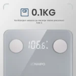 Smart scale for measuring BMI and body composition Naipo NP-BS01 on sale