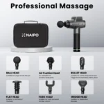 Professional body massage gun Naipo NPMGUN-006