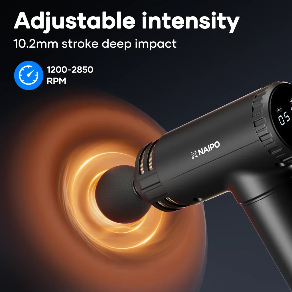 Professional body massage gun Naipo NPMGUN-K5