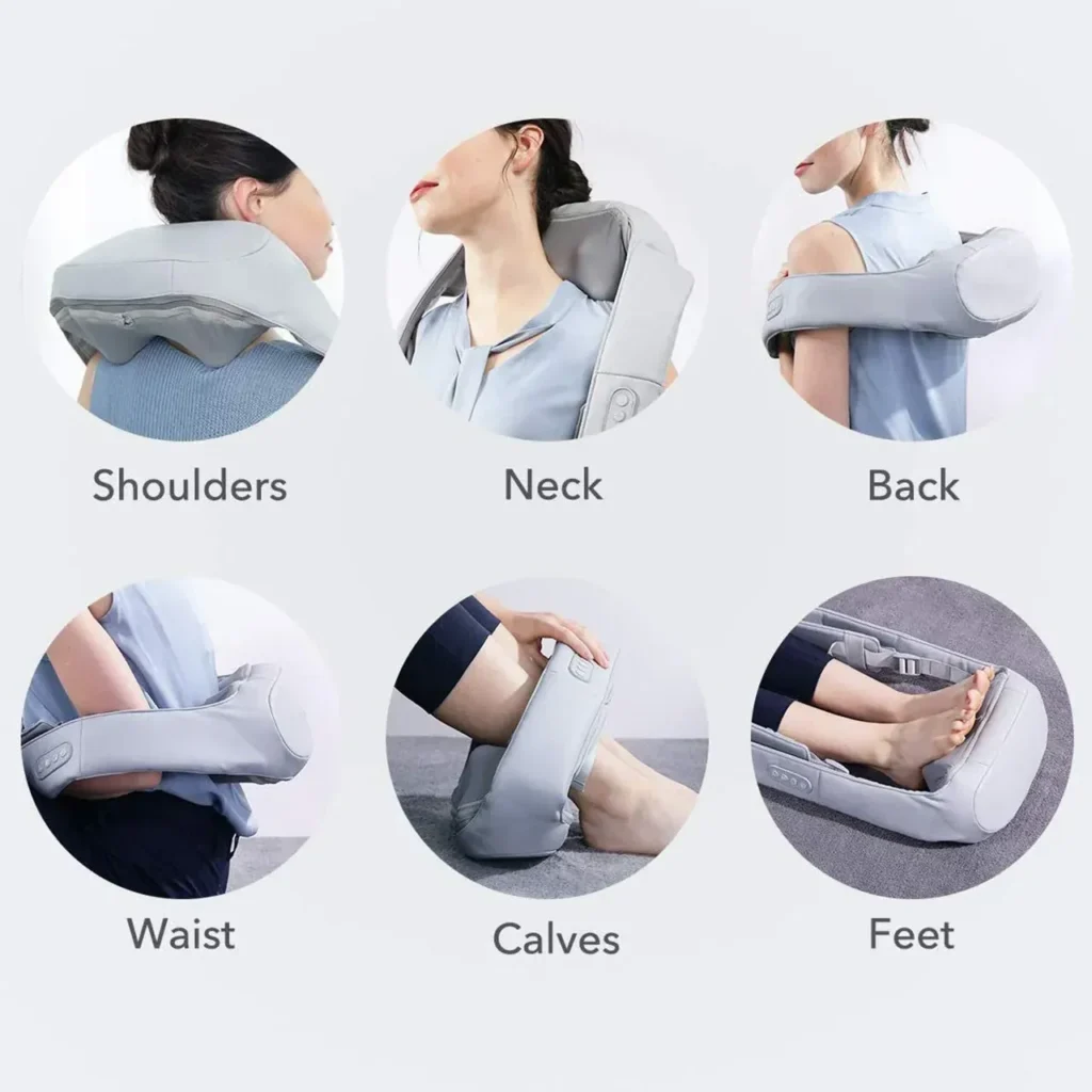 Shiatsu full body massager Naipo oCuddle P1