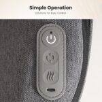 Back massager - cordless mini cushion with heating Naipo MGB-2403, image 5