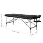 Sto za masažu - sklopivi sto sa aluminijumskim nogama Naipo MGBC-211H, slika 11