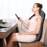 Massage seat cover - shiatsu back massager with heating Naipo MGBK-2606H, image 11
