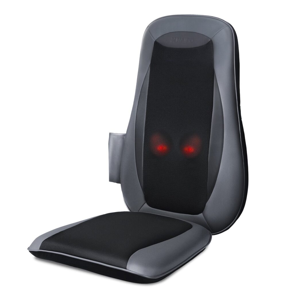 Massage seat cover - shiatsu back massager with heating Naipo MGBK-2606H