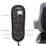 Massage seat cover - shiatsu back massager with heating Naipo MGBK-2606H, image 6