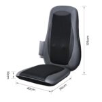 Massage seat cover - shiatsu back massager with heating Naipo MGBK-2606H, image 7