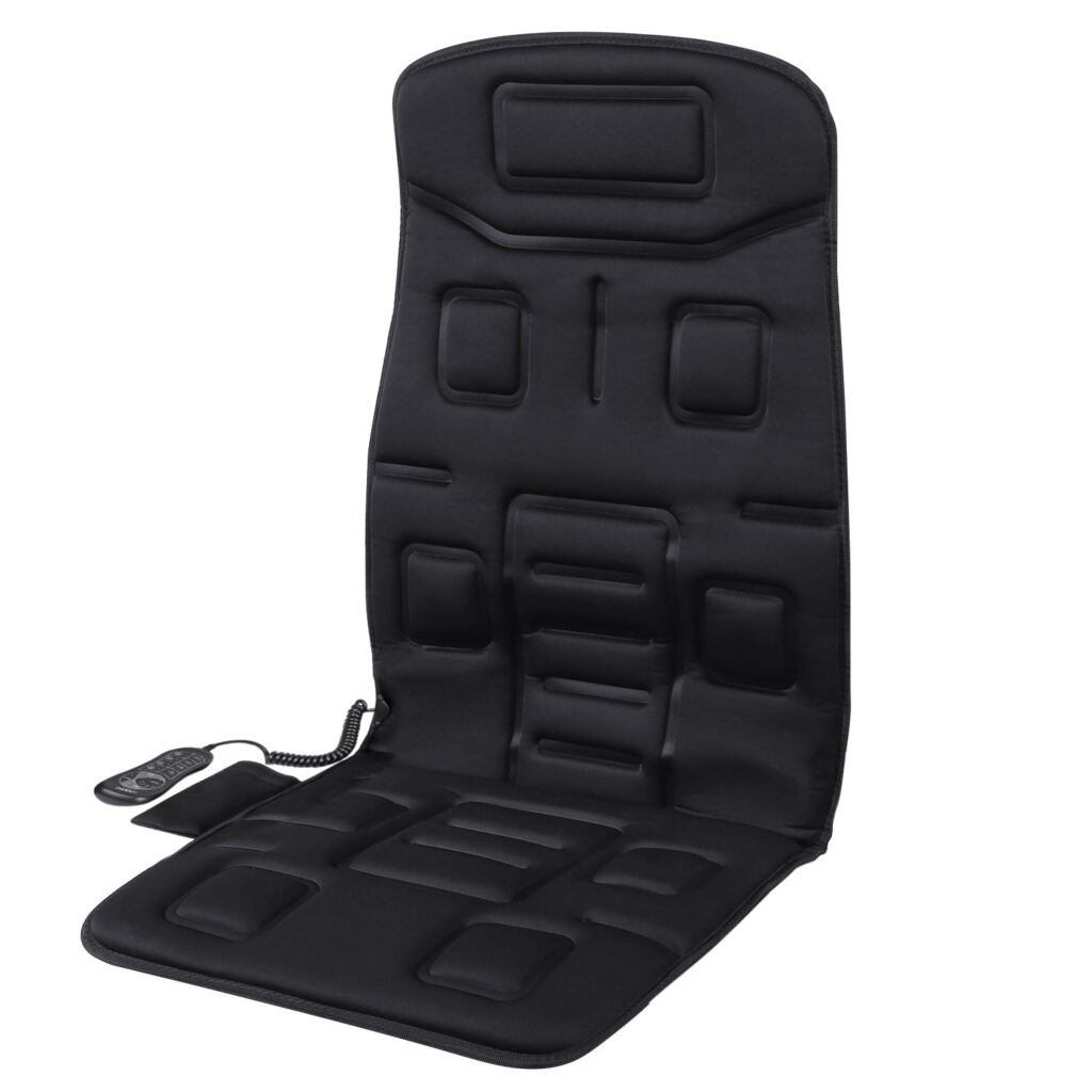 Massage seat cover - pad with vibration and heating Naipo MGC-168