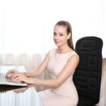 Massage seat cover - pad with vibration and heating Naipo MGC-168, image 8