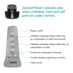 Foot and calf massager - 2-in-1 with compression Naipo MGF-3600, image 10