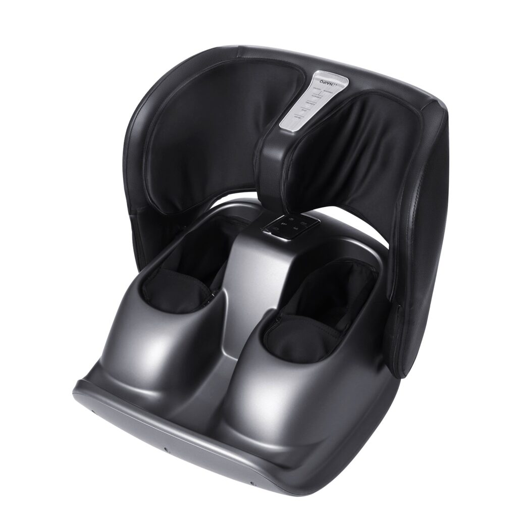 Foot and calf massager - 2-in-1 with compression Naipo MGF-3600