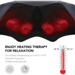 Neck and back massager - Naipo MGS-801 shiatsu pillow with heating, image 5