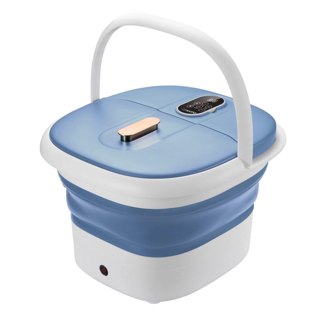 Foot hydromassager - foldable foot bath with heating Naipo NPFT-SPA02